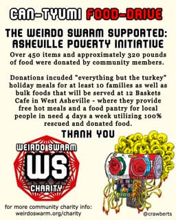 CAN-TYUMI Food Drive - Asheville