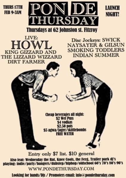Show poster for Pon De Thursday on 2011-02-17T05:00:00.000Z
