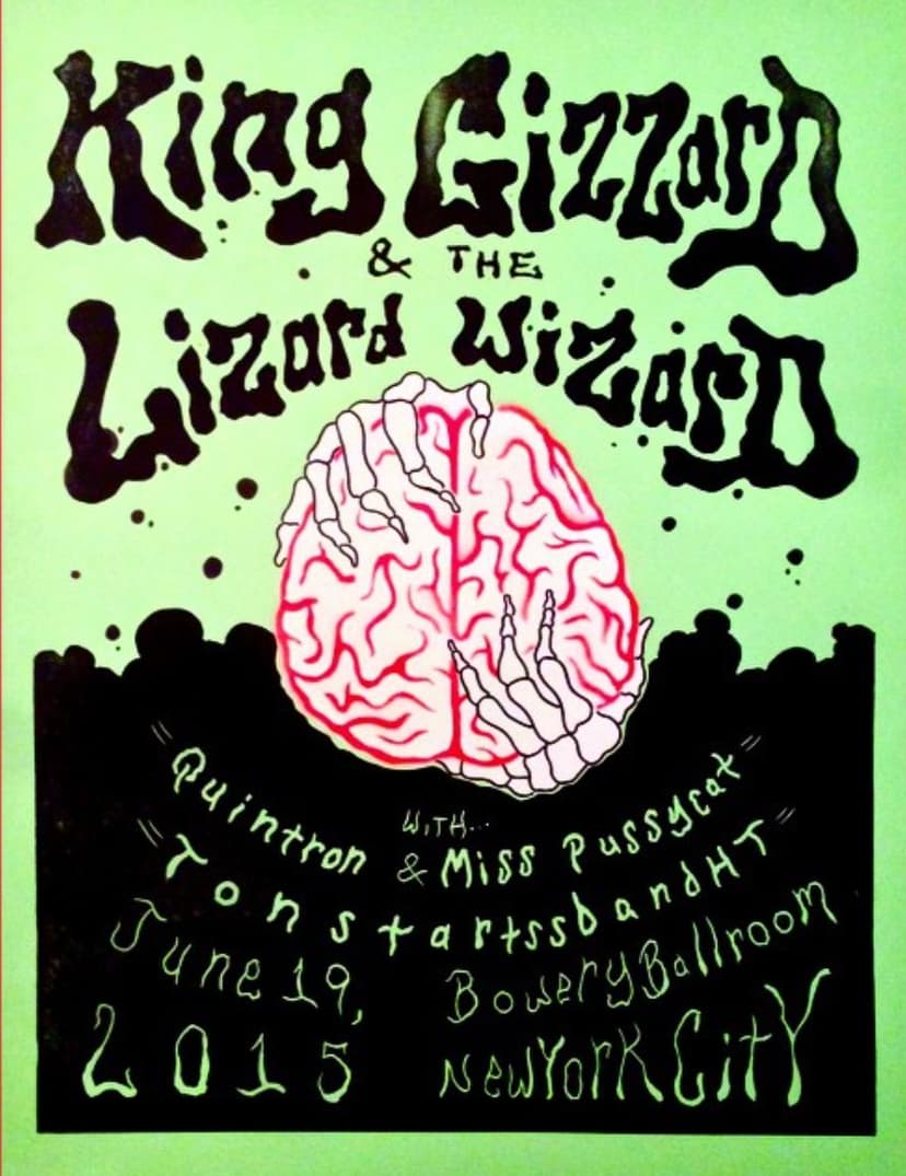 Show poster for Bowery Ballroom on 2015-06-19T00:00:00.000Z