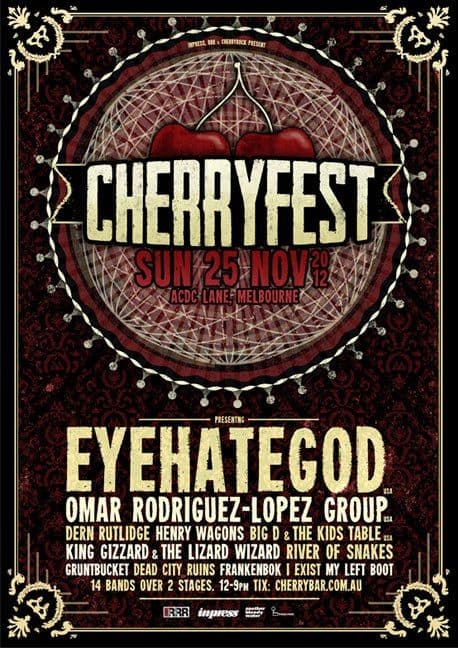 Show poster for ACDC Lane on 2012-11-25T00:00:00.000Z