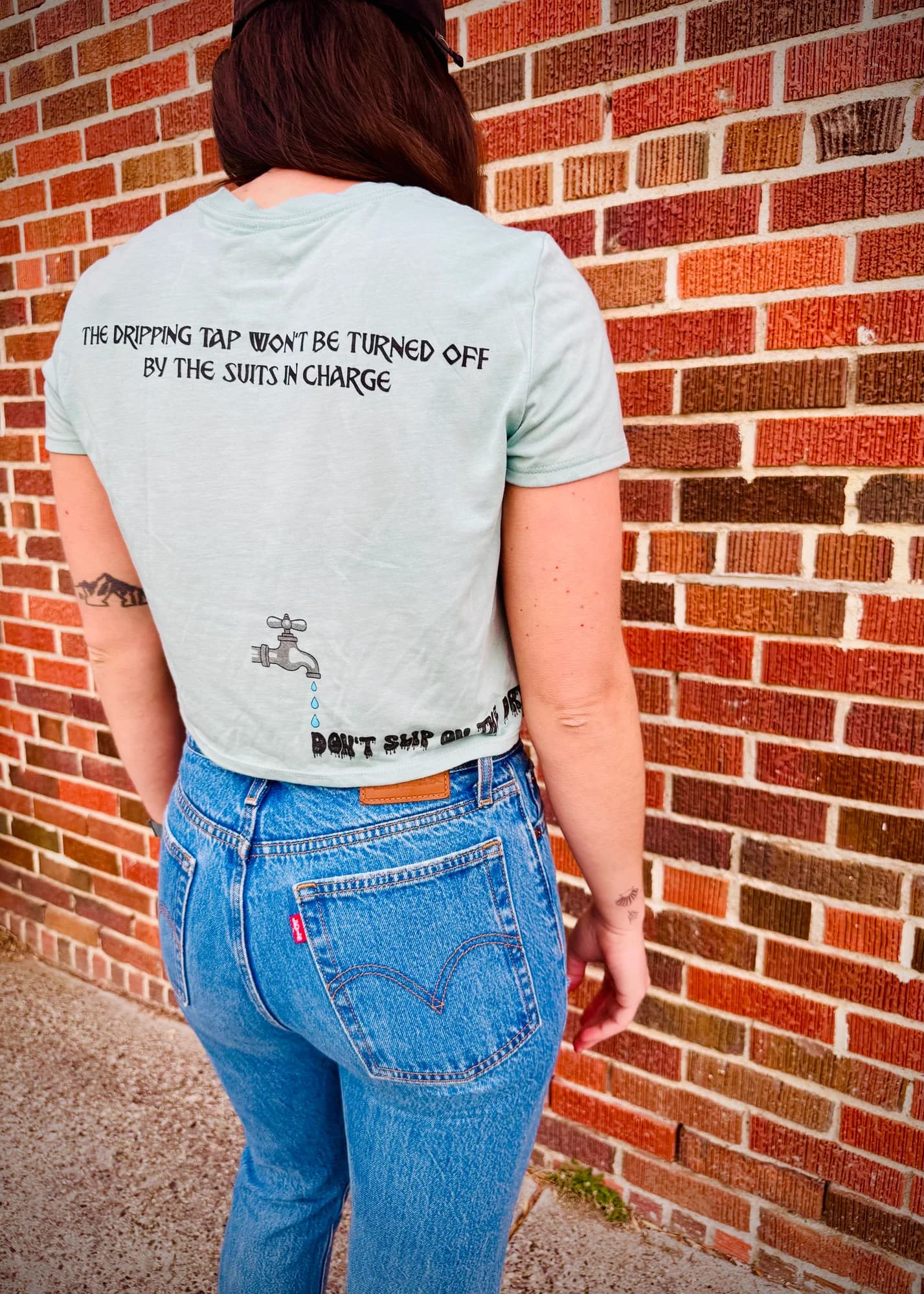 Dripping Tap Crop Top thumbnail 2