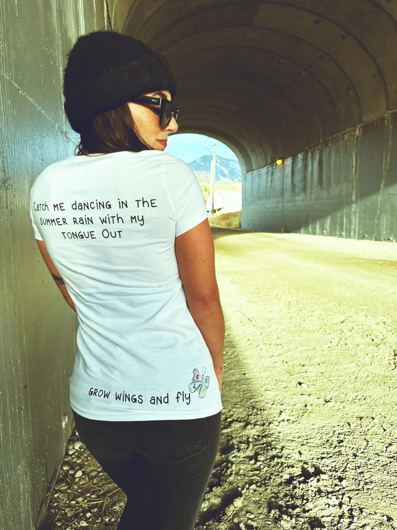 Grow Wings and Fly Womens T-Shirt thumbnail 2