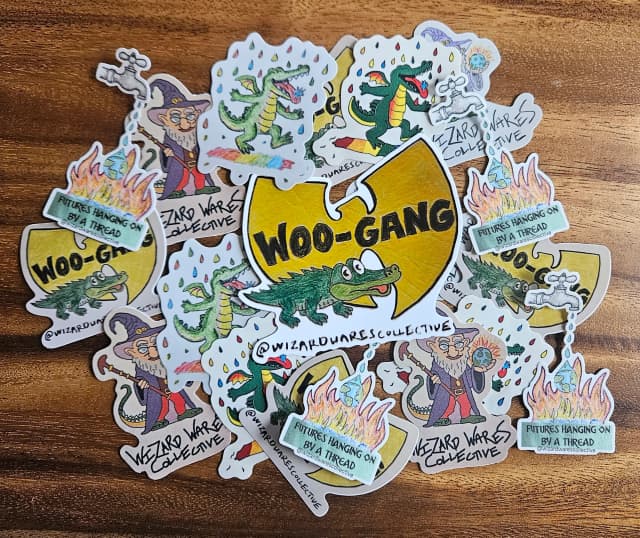 SLAPPER STICKERS!!!!! - JUST A BUCK... WHAT THE FUCK! GET YOU SOME LEGEND....