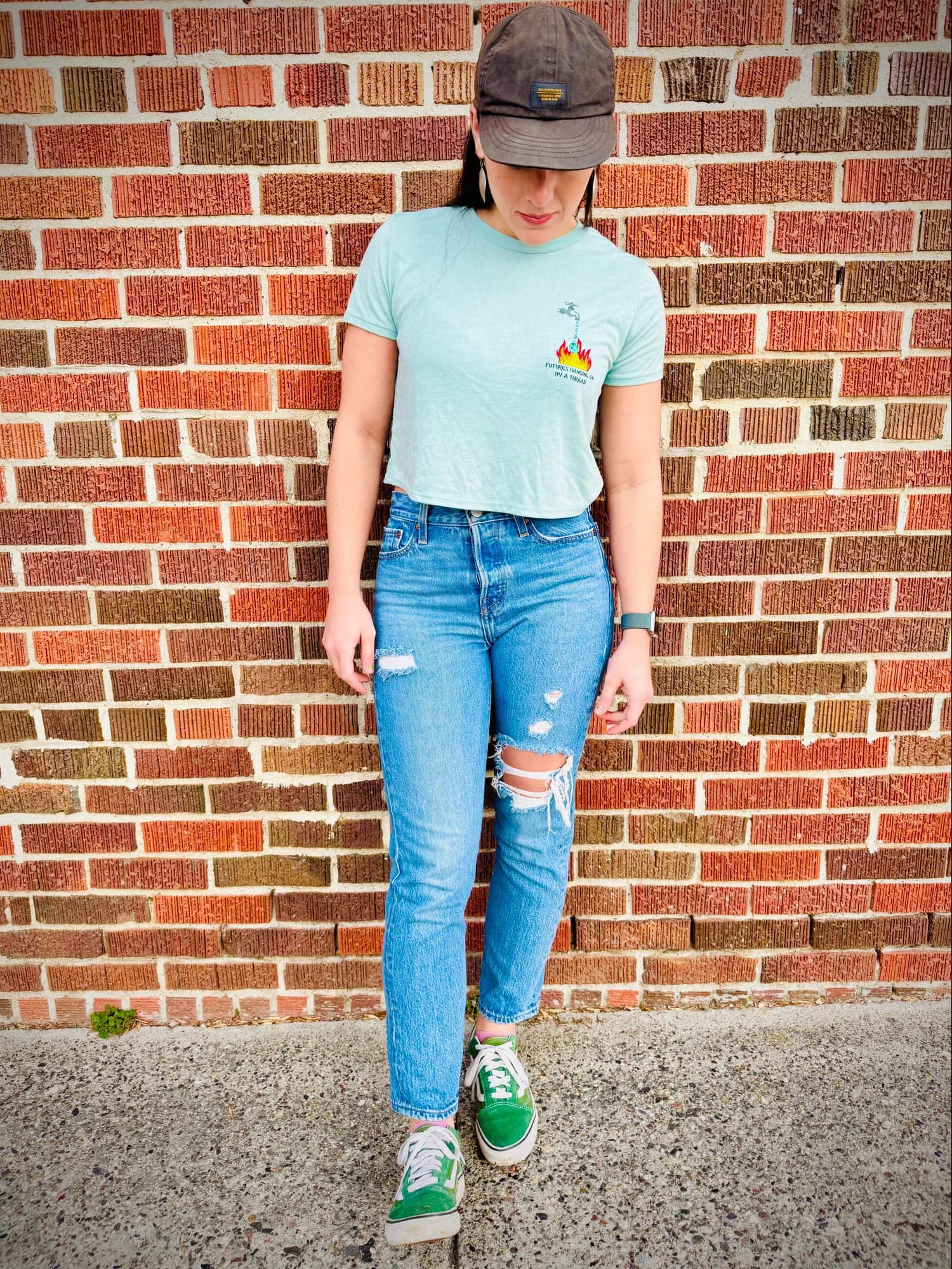 Dripping Tap Crop Top